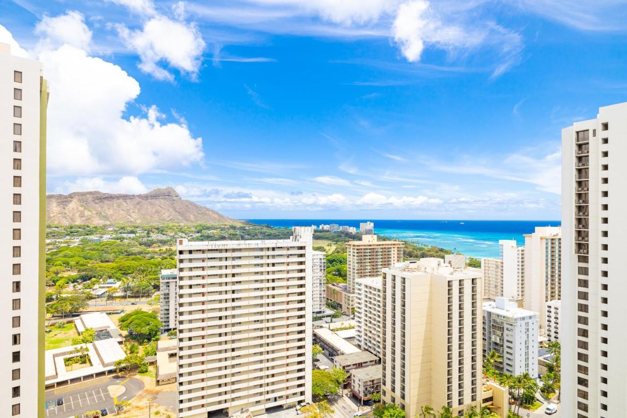 Appartamento Beautiful Ocean And Diamond Head Views With Parking Honolulu Esterno foto